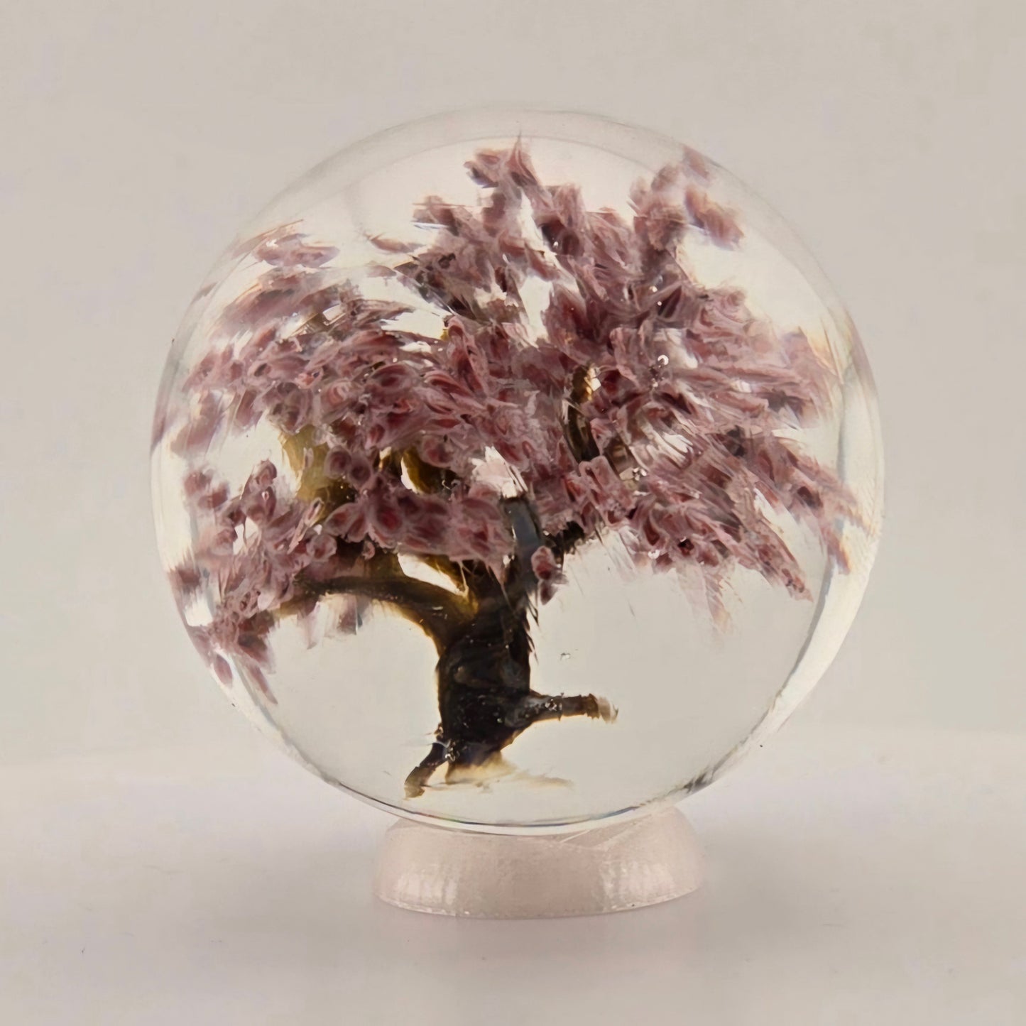 Pink Tree Marble 2.1"