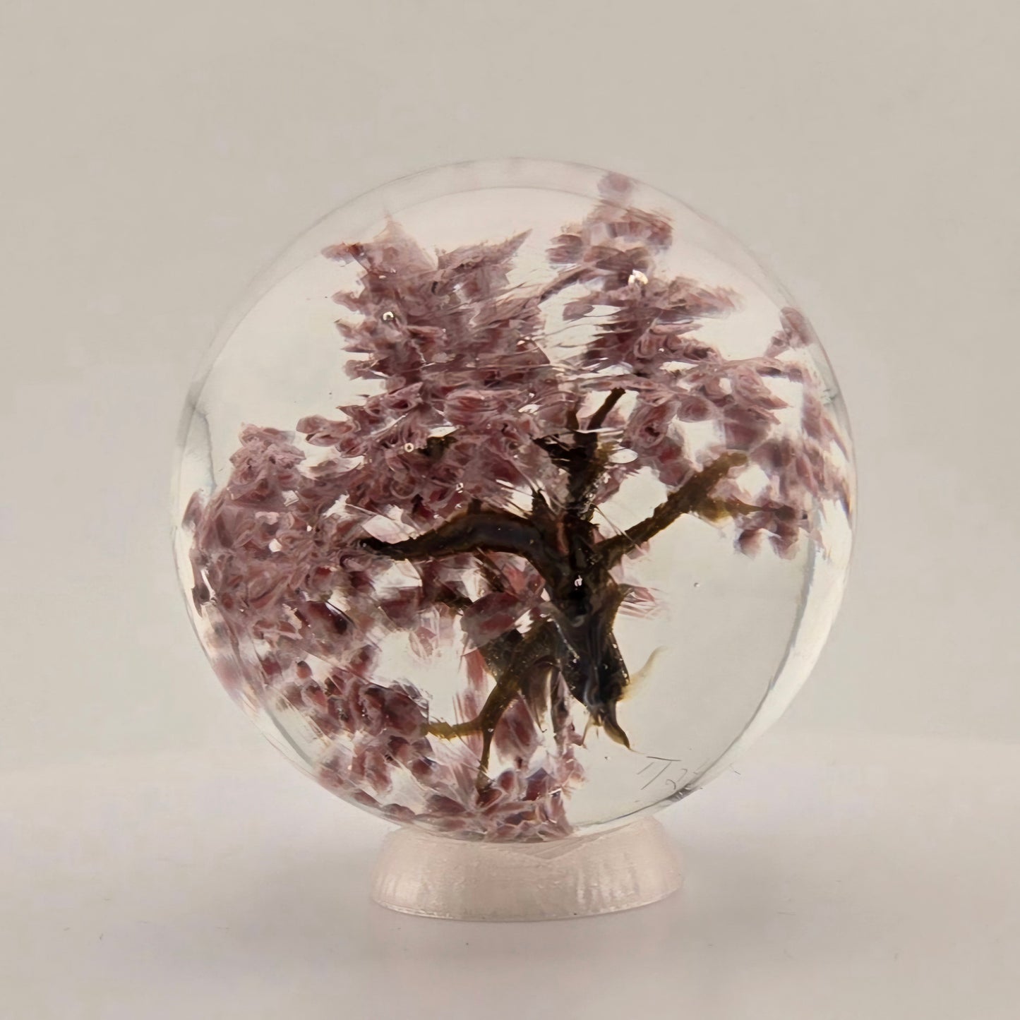 Pink Tree Marble 2.1"