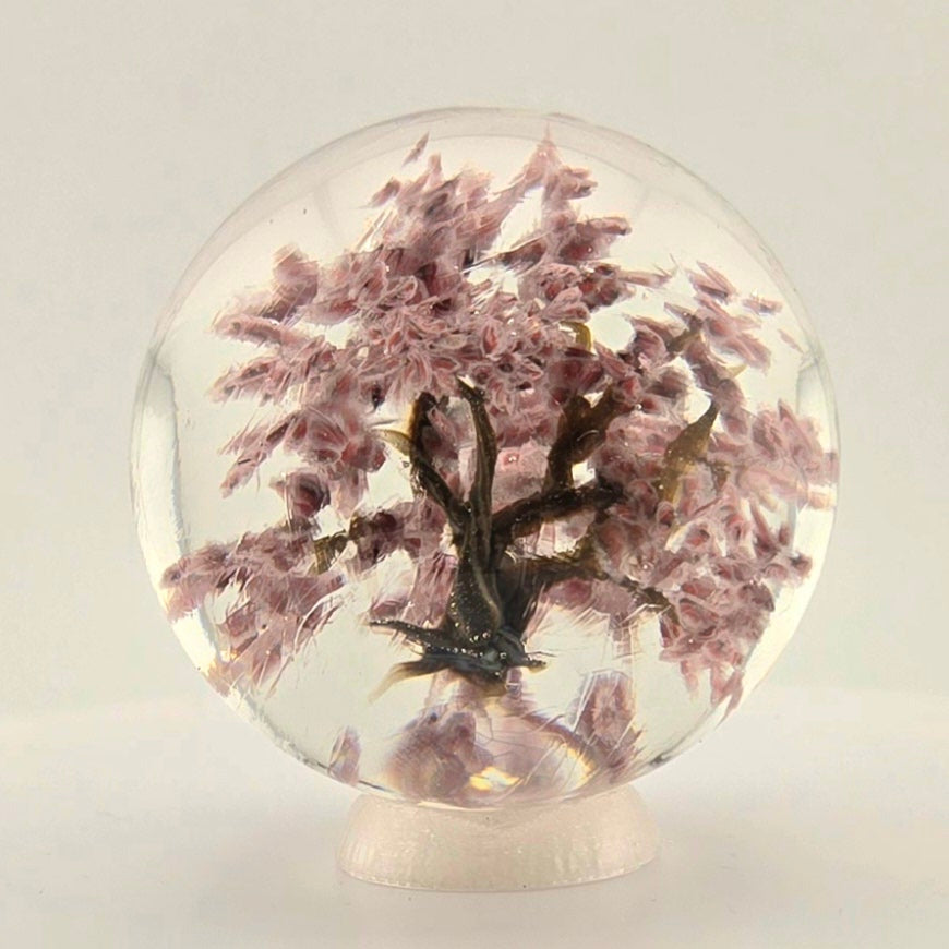 Pink Tree Marble 2.1"