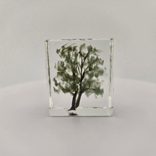 Tree Prism Paperweight