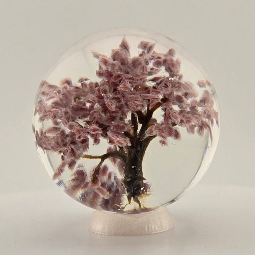 Pink Tree Marble 2.1"